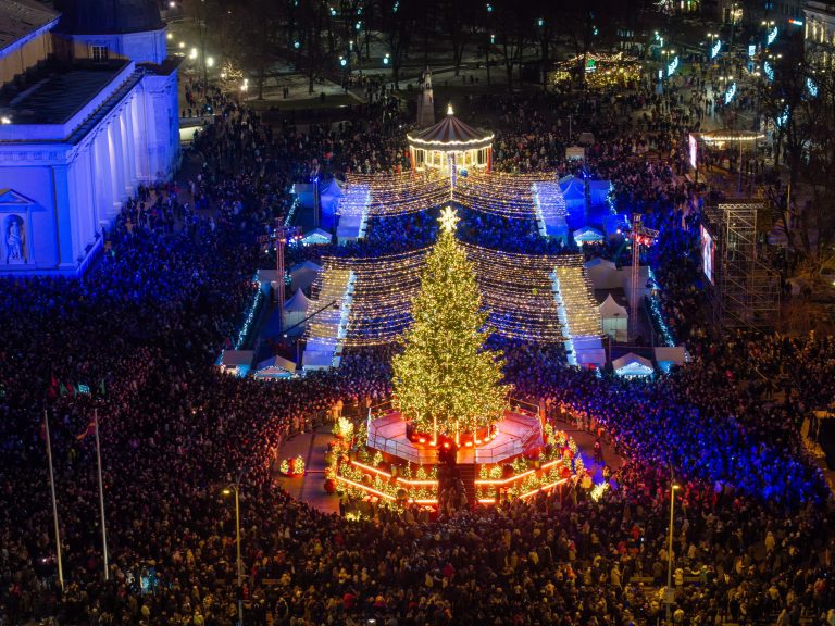 Kalėdos sostinėje 2025